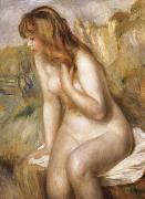 Bather Seated on a Rock Pierre Renoir